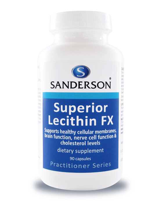 Sanderson Non-GMO Superior Lecithin FX - 90 Caps