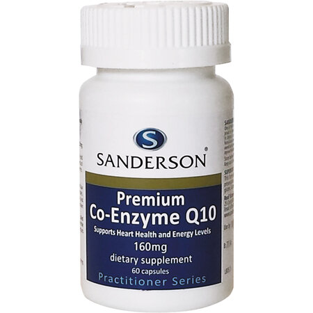 Sanderson® Premium Co-Enzyme Q10 160Mg - 60 Capsules