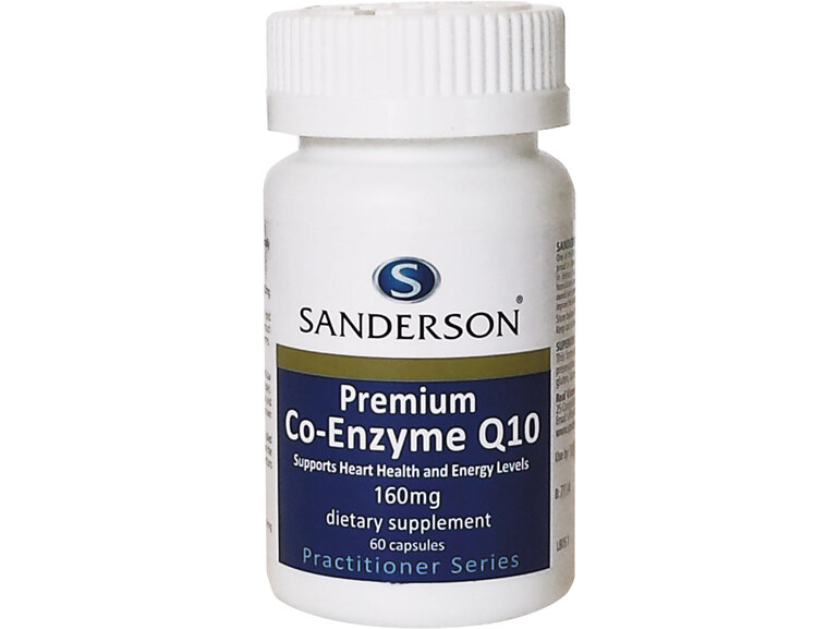Sanderson® Premium Co-Enzyme Q10 160Mg - 60 Capsules