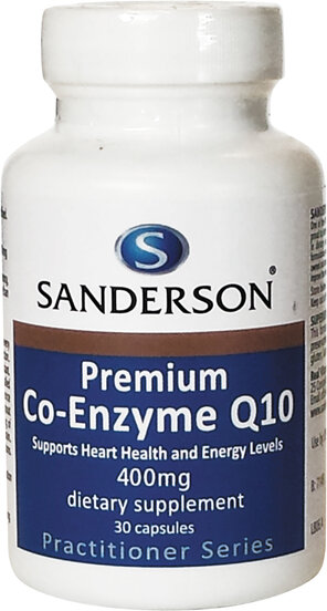 Sanderson® Premium Co-Enzyme Q10 400Mg - 30 Capsules