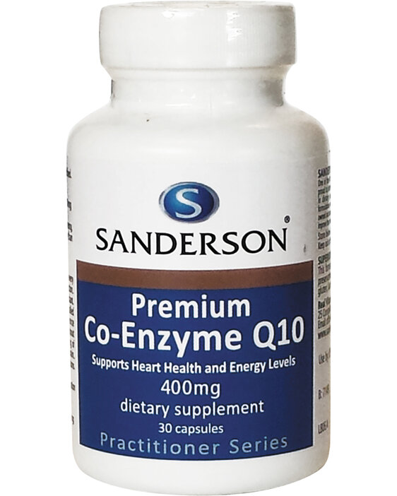 Sanderson® Premium Co-Enzyme Q10 400Mg - 30 Capsules