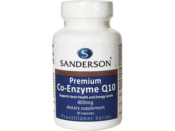 Sanderson® Premium Co-Enzyme Q10 400Mg - 30 Capsules