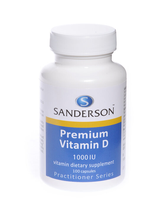 Sanderson™ Premium Vitamin D3 1000Iu - 100 Capsules