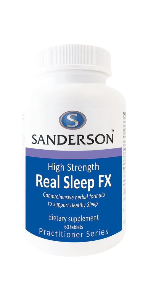 Sanderson Real Sleep FX  - 60 Tablets