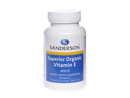 Sanderson™ Superior Organic Vitamin E 400Iu - 90 Capsules