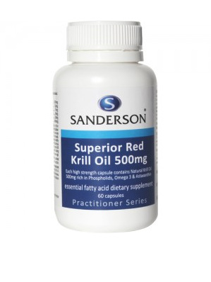 Sanderson Superior Red Krill Oil