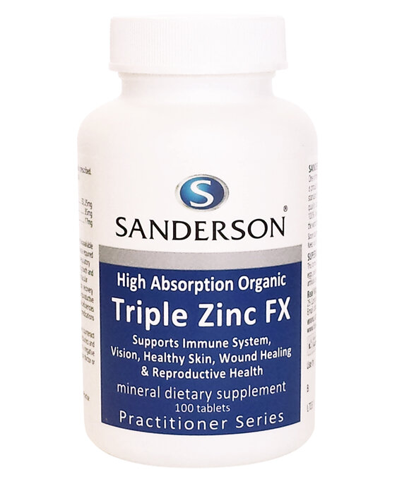 Sanderson Triple Zinc FX - 100 Tabs