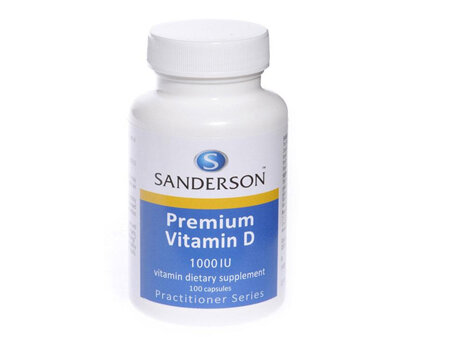 Sanderson Vitamin D3 1000IU Soy Free 100 Capsules