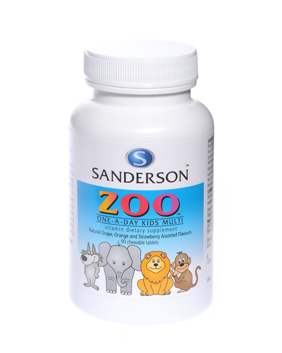 Sanderson® Zoo One-A-Day Kid'S Multi - 90 Chewable Tablets