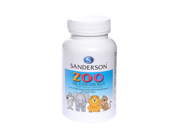 Sanderson® Zoo One-A-Day Kid'S Multi - 90 Chewable Tablets