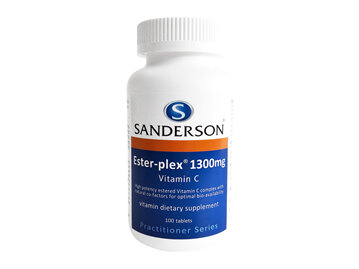 Sanderson™Ester-Plex® 1300Mg Easy-To-Swallow Vitamin C 100 Tablets