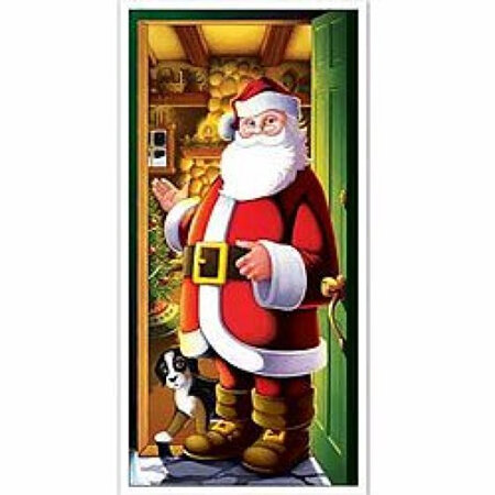 Santa door cover