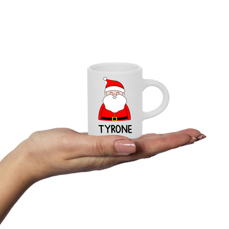Santa Personalised Fluffy Mug