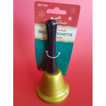 Santa's bell - gold, silver or red available x 1
