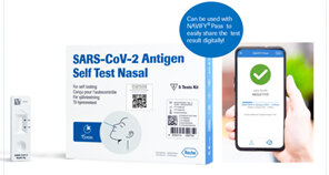 SARS-CoV-2 Antigen Self Test Nasal Front Image