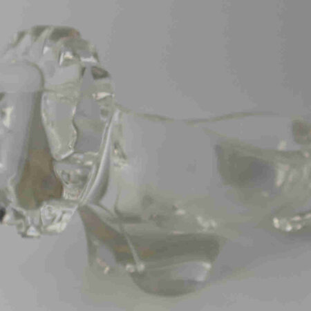 Sasaski Crystal glass lion