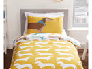 Sausage Dog Reversible Duvet Cover Set