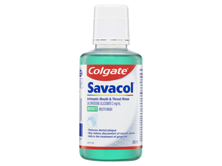Savacol Original Mint Oral Rinse 300ml