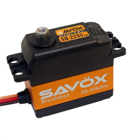 Savox Standard Brushless Servo SB-2250SG - 25kg / 0.15 Sec