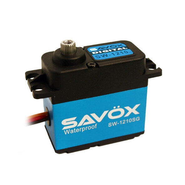 Savox Standard Waterproof Servo - SW-1210SG - 20kg / 0.15 Sec