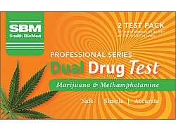 SBM Dual Drug Test (THC/MET) 2pk