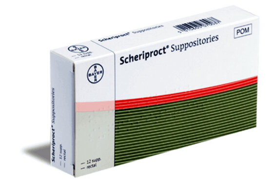 Scheriproct Suppositories 1Mg-1.3Mg(12) 1