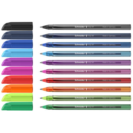 Schneider Vizz Ballpoint Pen Set of 10