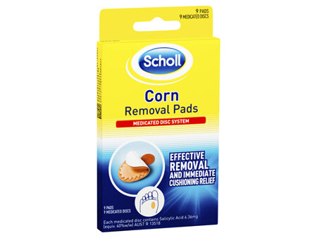 Scholl Corn Removal Pads x 9