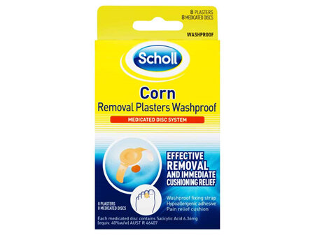 Scholl Corn Washproof Removal Plasters