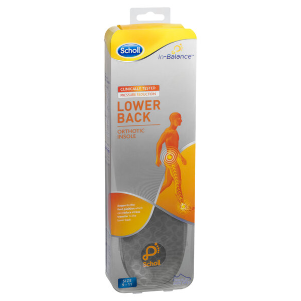 Scholl In-Balance Insole Lower Back Large