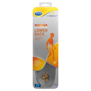 Scholl In-Balance Lower Back Orthotic Insole Small