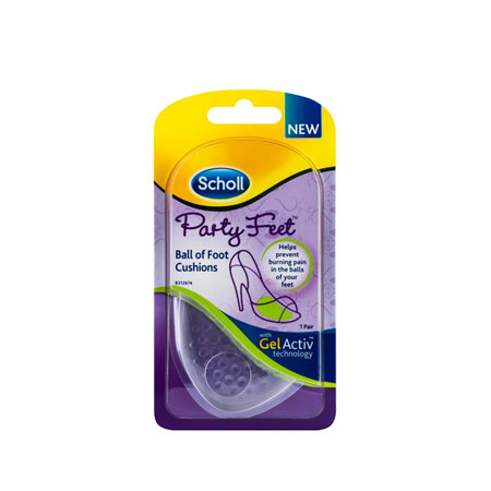 Scholl Party Feet Invisible Gel Ball of Foot Cushions