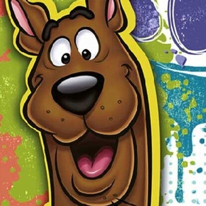 Scooby Doo - Smiling  beverage Napkins