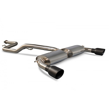 SCORPION Ford Focus XR5 MK2 2006 - 2011 CAT BACK EXHAUST - Non Resonated - SFDS069C