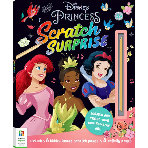 Scratch Surprise Disney Princess Art Book
