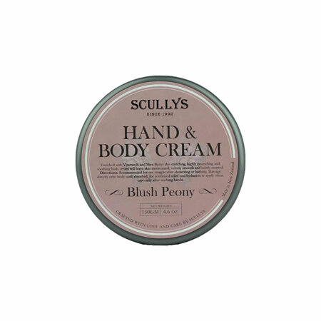 Scullys Blush Peony Hand & Body Cream