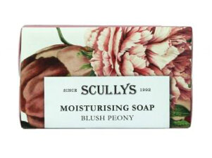 Scullys blush peony moisturising soap
