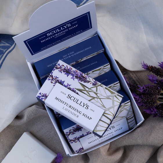 Scullys Lavender 150gm Luxury Soap