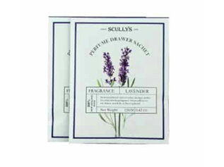 scullys lavender perfume drawer twin sachet