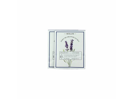 Scullys Lavender Twin Perfumed Sachets