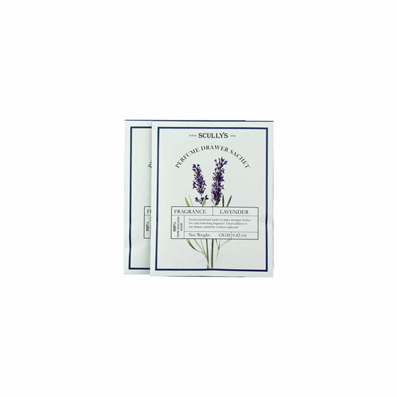Scullys Lavender Twin Perfumed Sachets