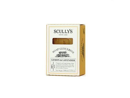 Scullys Lemon & Lavender Glycerine Soap