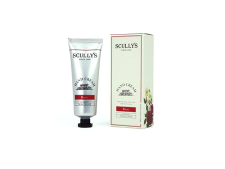 Scullys Rose 75gm Hand Cream in a Tube