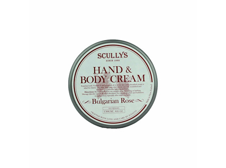 Scullys Rose Hand & Body Cream