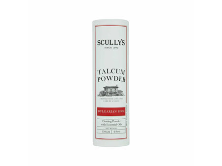 Scullys Rose Talcum Powder