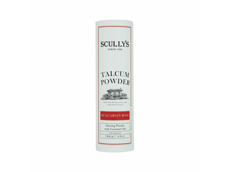 Scullys Rose Talcum Powder