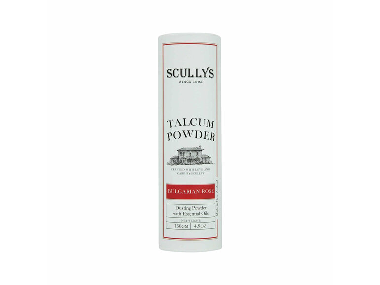 Scullys Rose Talcum Powder