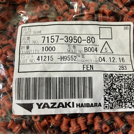 Seal for Yazaki SSD