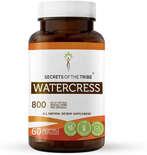 Secrets of the Tribe3 reviews Watercress 120 Capsules, 800 mg