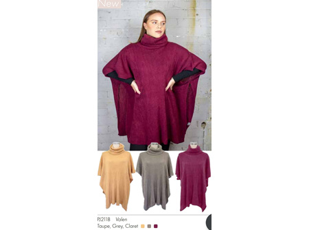 SELect Poncho Valen Taupe
